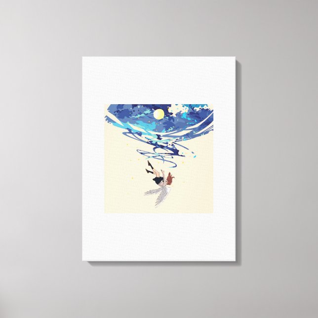 "Falling Angel" Canvas Art (Front)