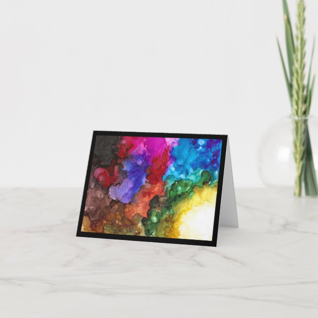 Falling Apart or actually falling in place  Card (Front)