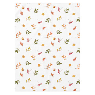 Falling Autumn Leaves Tablecloth