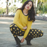 Falling Bananas Leggings – Fun<br><div class="desc">Release the inner monkey! Or at least stay motivated with pictures of a great after workout snack. These leggings are sure to draw the eyes and motivate those around you, too. So, you get the attention you deserve and you’re performing a public service for your fellow aerobic buddies! You can...</div>