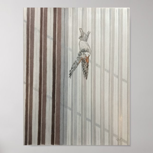 Falling Bird Poster (Front)