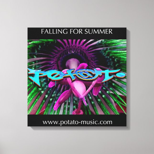 Falling Canvas Print (Front)