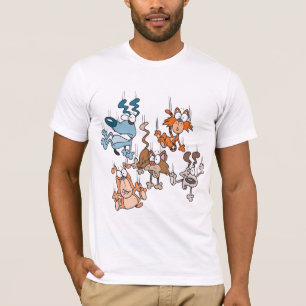 Falling Cats And Dogs Mens T-Shirt