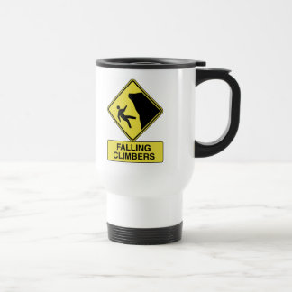 Falling Climbers Travel Mug