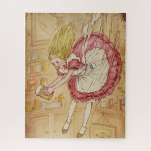 Falling Down the Rabbit Hole Jigsaw Puzzle