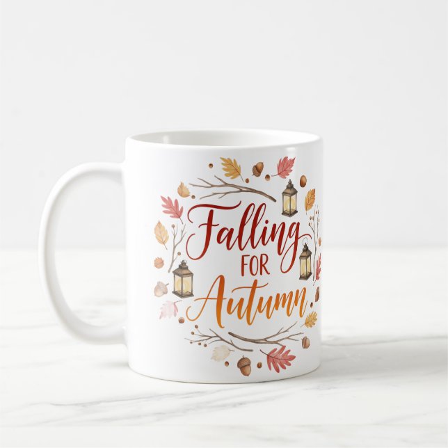 Falling for Autumn Mug (Left)
