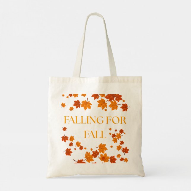 Falling for Fall Tote Bag (Back)