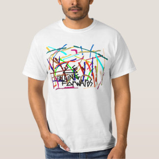 falling forwards paint splatter T-Shirt