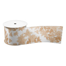 Falling in Autumn leaves Ribbon