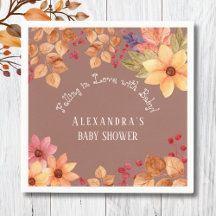 Falling in Love Autumn Baby Shower