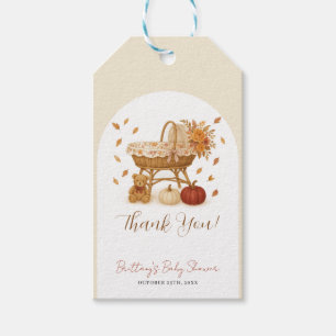 Falling in Love Boho Baby Shower Gift Tag