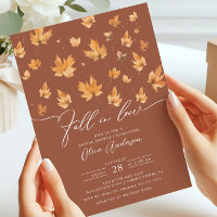 Falling in Love Bridal Shower Invitation