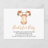 Falling In Love Floral Baby Shower Books For Baby