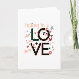 Falling In Love Greeting Card