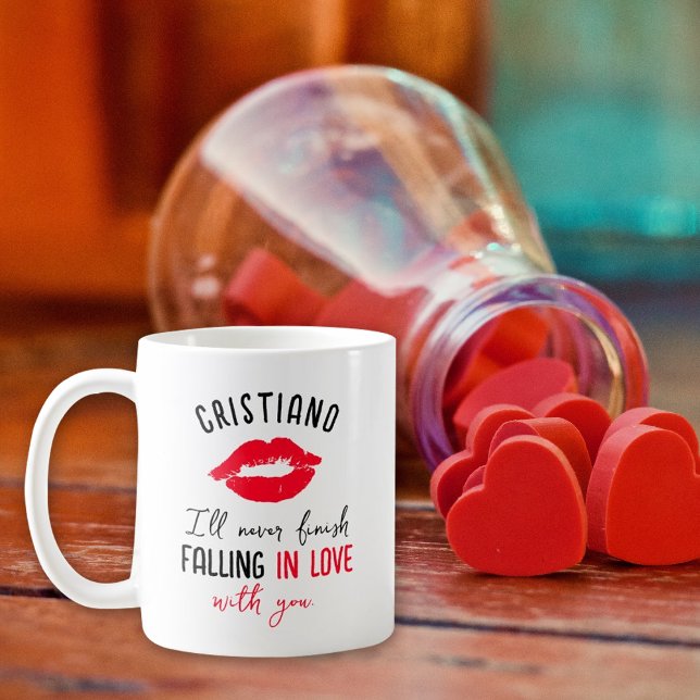 Falling in Love, Kiss Valentine´s Day    Coffee Mug (Creator Uploaded)