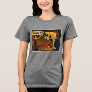 Falling in love with Tariffs Tri-Blend Shirt