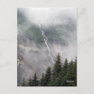 Falling into Juneau Postcard