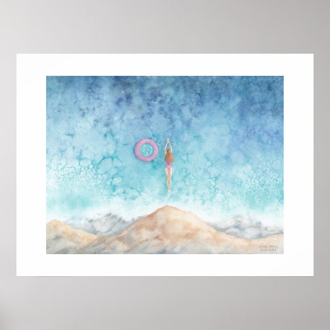 Falling into the Moment of Flight  Poster (Front)