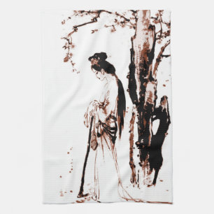 Falling Leaves American MoJo Kitchen Towel