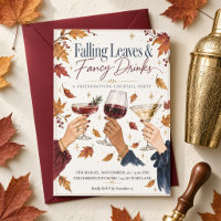 : Falling Leaves & Fancy Drinks Friendsgiving