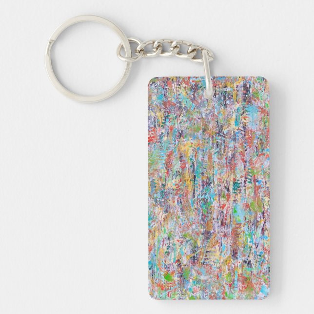 Falling Leaves Keychain (Front)