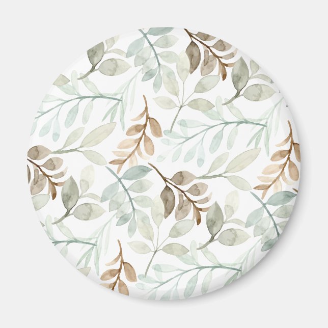 Falling leaves magnet (Front)