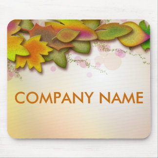 FALLING LEAVES MOUSE PAD