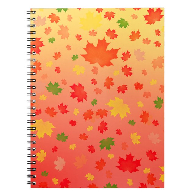 Falling Leaves Notebook (Front)