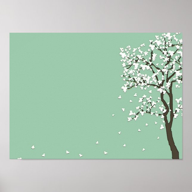 Falling Leaves ~ Print / Poster Abstract Modern (Front)
