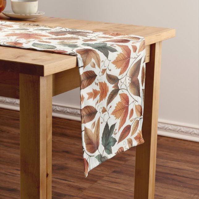 Falling leaves short table runner (In Situ)