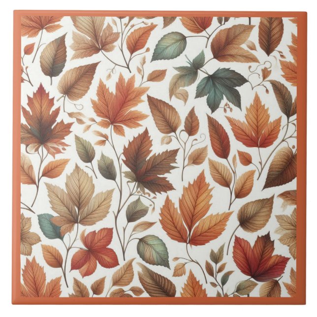 Falling leaves tile (Front)