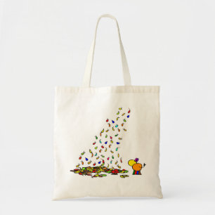falling leaves tote bag