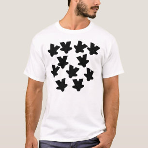 Falling Meeples - Basic T-Shirt