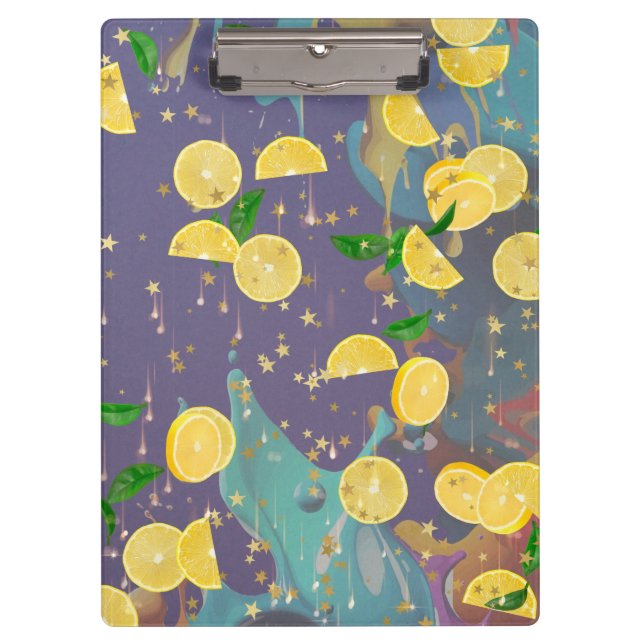 Falling oranges Clipboard (Front)