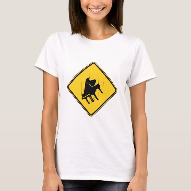 Falling Piano T-Shirt (Front)
