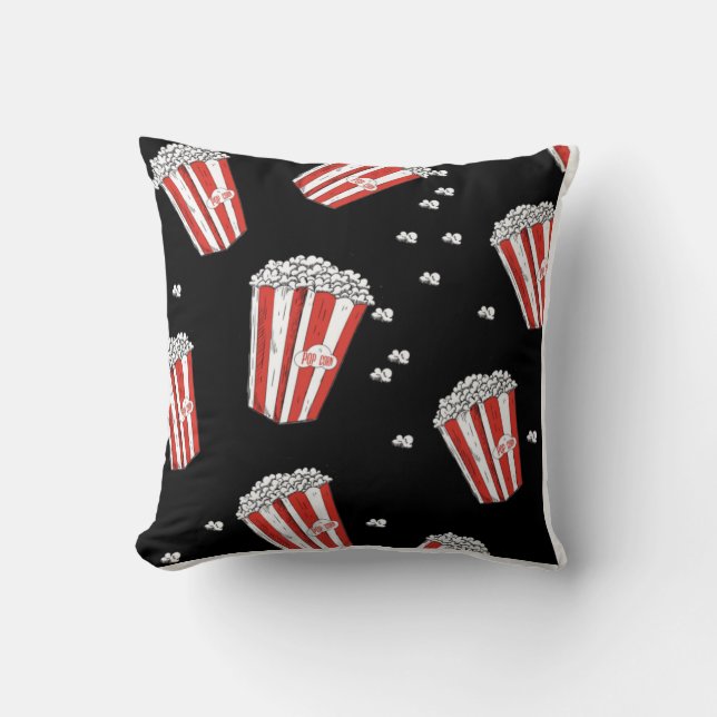 Falling Popcorn Pattern Cushion (Front)