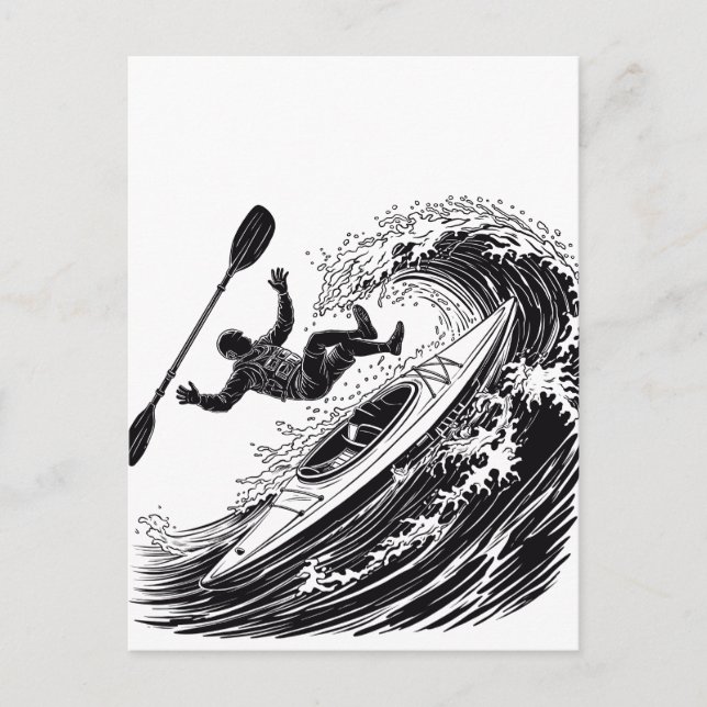 Falling Postcard (Front)