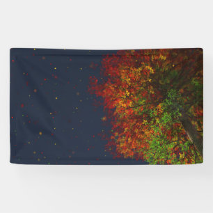Falling Rainbow Banner