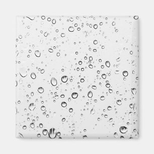 Falling Raindrops Magnet