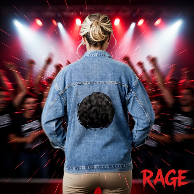 Falling Signal Denim Jacket (Creator Uploaded)