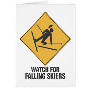 Falling Skiers