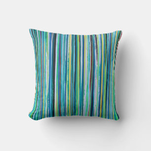 Falling Water 16 x 16 Poly Throw Pillow