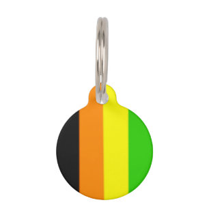 Fallln Aromantic Pride Flag Pet Tag