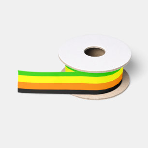 Fallln Aromantic Pride Flag Satin Ribbon