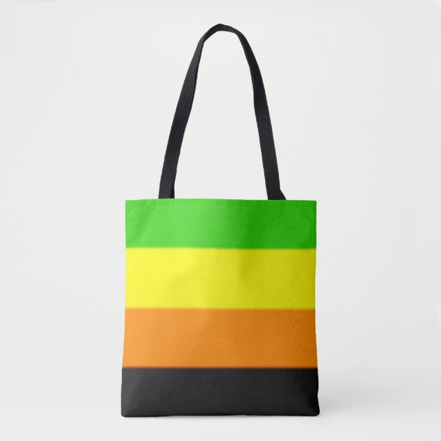 Fallln Aromantic Pride Flag Tote Bag (Front)