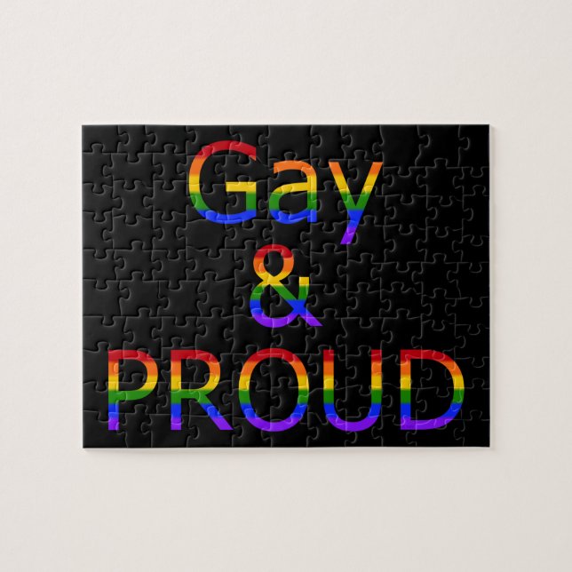 Fallln Gay and Proud Jigsaw Puzzle (Horizontal)