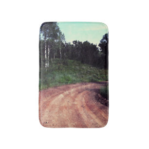 Falln A Curve In The Road Bath Mat