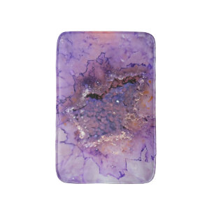 Falln Amethyst Geode Bath Mat
