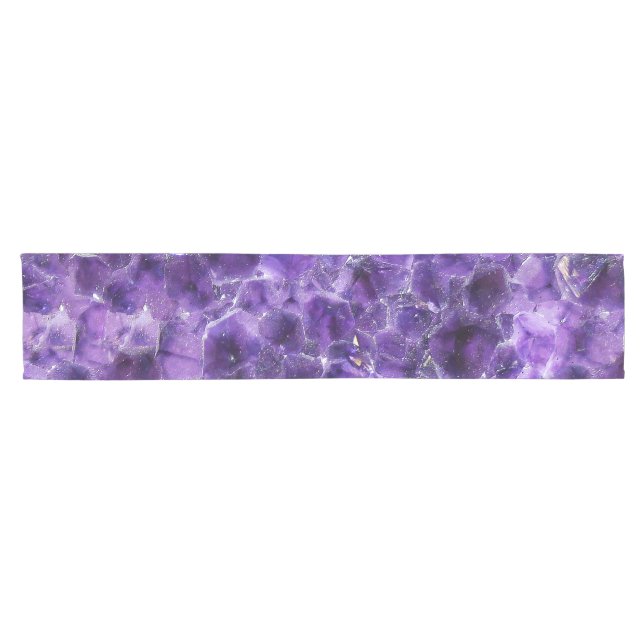 Falln Amethyst Peaks Short Table Runner (Horizontal)