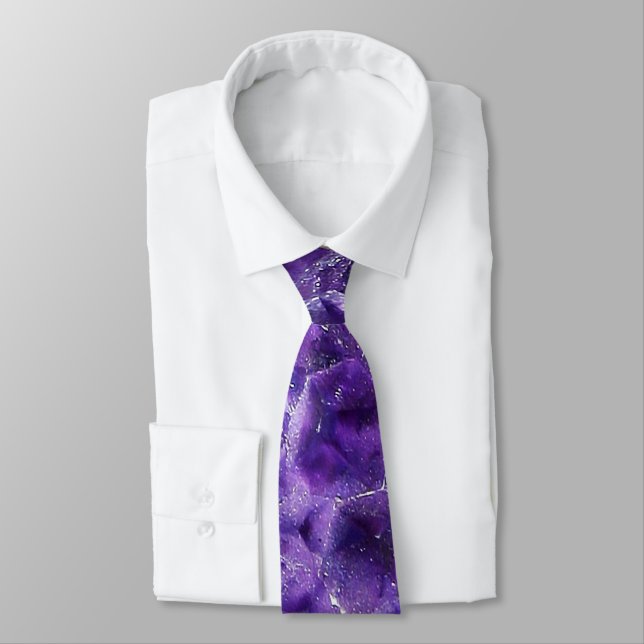 Falln Amethyst Peaks Tie (Tied)